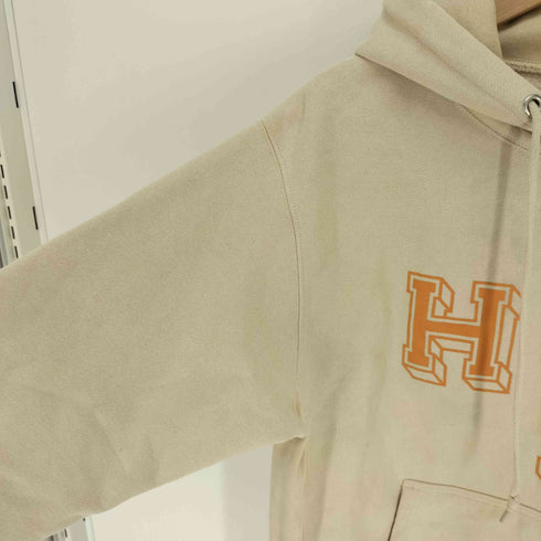 ヒューストン HOUSTON フロントロゴプリント プルオーバー フーディ メンズ JPN:L